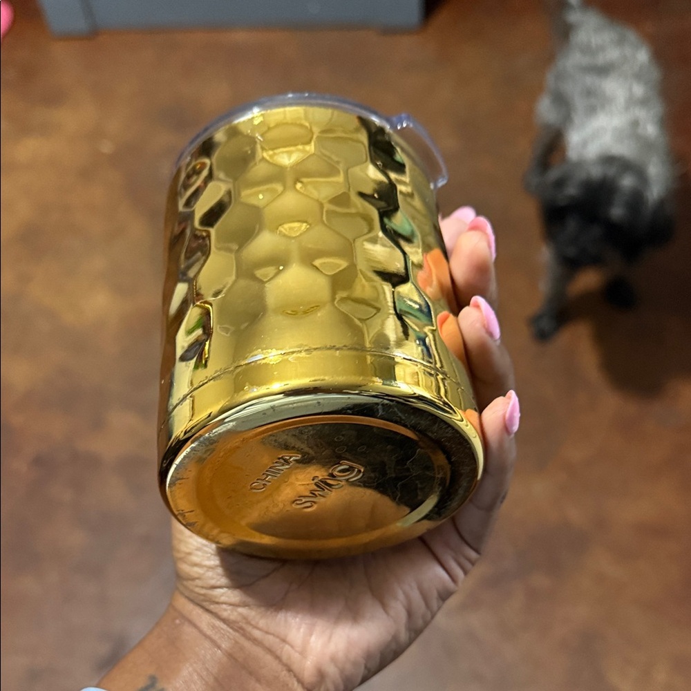 Gold Insulated Swig Tumbler